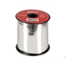 Rouleaux de ruban Bolduc argent / métal 7 mm x 250 m  x2 - Fiducial