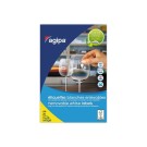 Planches d'étiquettes enlevables laser99,1x42,3mm 300 étiq/boîte.  x25 - Fiducial