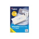 Planches d'étiquettes A4 multi-usages soit 1600 étiquettes blanches  x100 - Fiducial