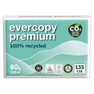 Ramette 500 feuilles A4 80g Evercopy Premium  x5 - Fiducial