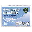 ramettes de papier recyclé 100% Evercopy Prestige A4 80G  x5 - Fiducial