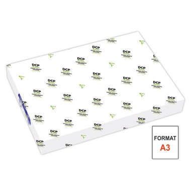 Ramette de 250 feuilles papier blanc laser CLAIREFONTAINE DCP A3 160g  - Fiducial