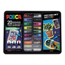 Malette de marqueurs peinture POSCA  x20 - Fiducial