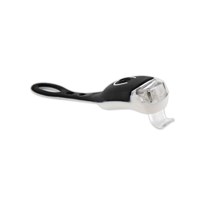 Eclairage avant à LED blanche pour vélo/trottinette  - Fiducial