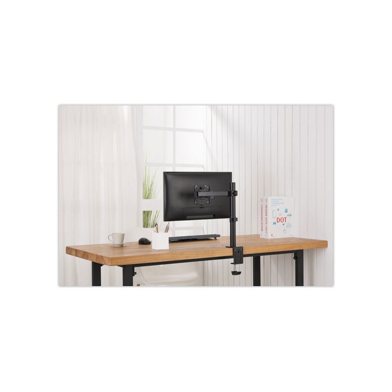Bras porte-écran simple Ergo Line Noir  - Fiducial