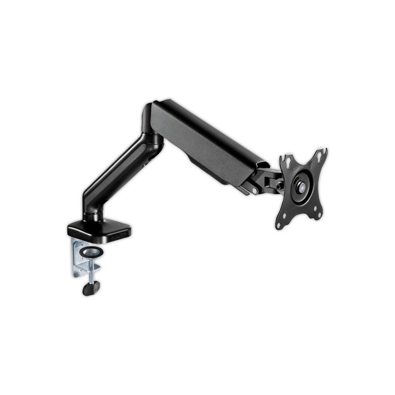 Bras porte-écran simple articulé Ergo Line Noir  - Fiducial