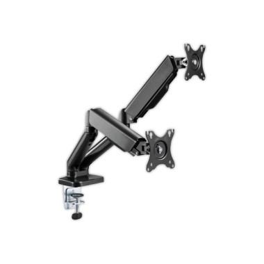 Bras porte-écran double articulé Ergo Line Noir  - Fiducial