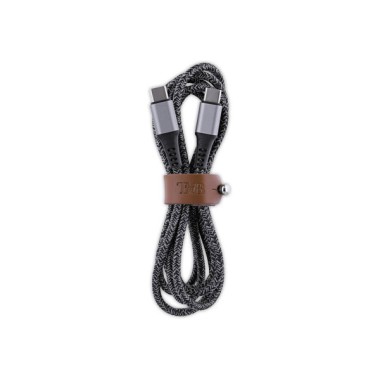 Câble de charge USB-C/USB-C avec attache  - Fiducial
