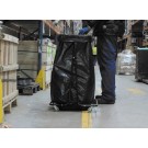 4 roulettes pour support poubelle 116349  - Fiducial