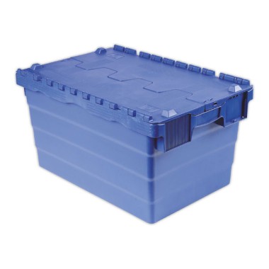Bac navette gerbable 54 litres bleu  - Fiducial