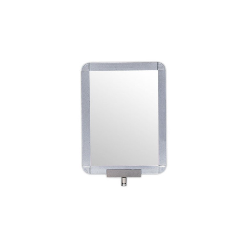 Support affiche rotatif mode paysage ou portrait - format A4  - Fiducial