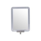 Support affiche rotatif mode paysage ou portrait - format A4  - Fiducial