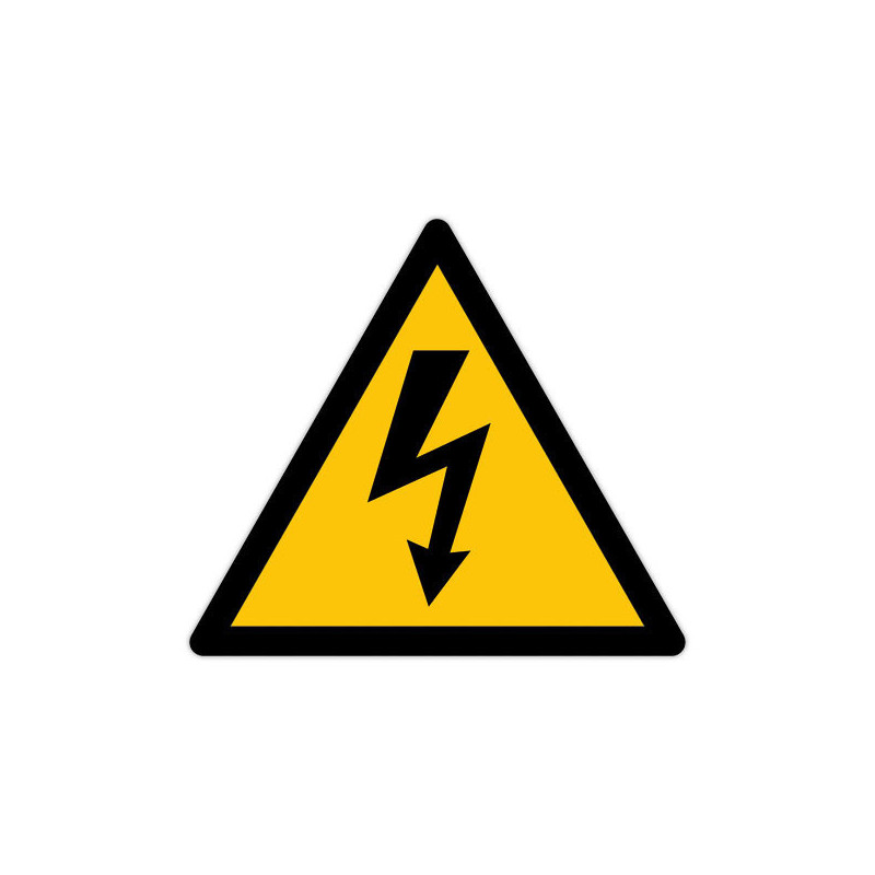 Adhésif sol anti-dérapant danger électricité  - Fiducial