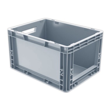Bac picking avec ouverture large gris 20L  - Fiducial