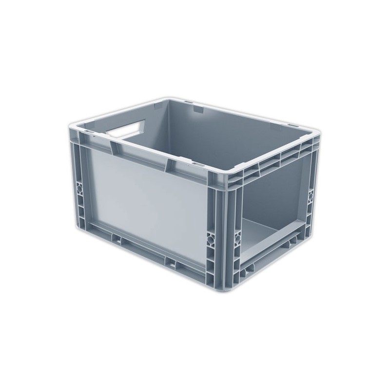 Bac picking avec ouverture large gris 20L  - Fiducial