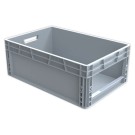 Bac picking avec ouverture large gris 45L  - Fiducial