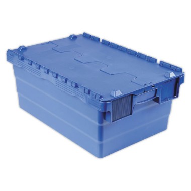 Bac navette gerbable 44 litres bleu  - Fiducial