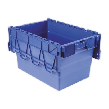 Bac navette gerbable 64 litres bleu  - Fiducial