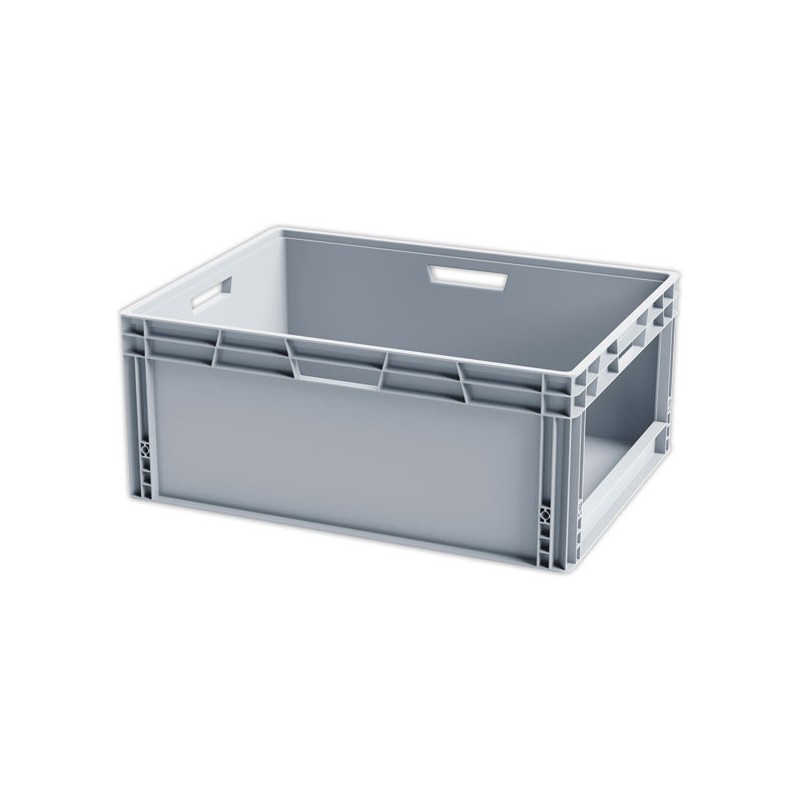 Bac picking avec ouverture large gris 145L  - Fiducial