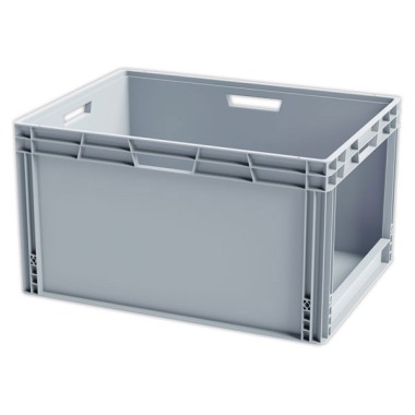 Bac picking avec ouverture large gris 185L  - Fiducial