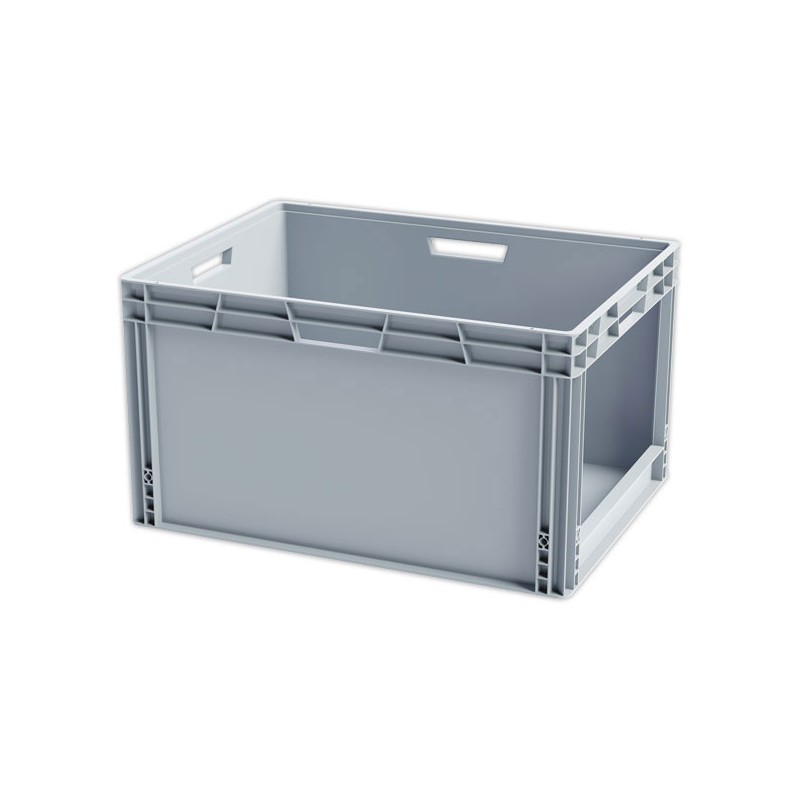 Bac picking avec ouverture large gris 185L  - Fiducial