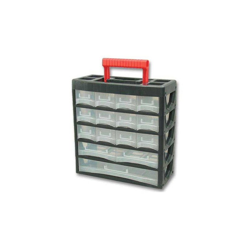 Casier transportable à tiroirs - 15 compartiments  - Fiducial