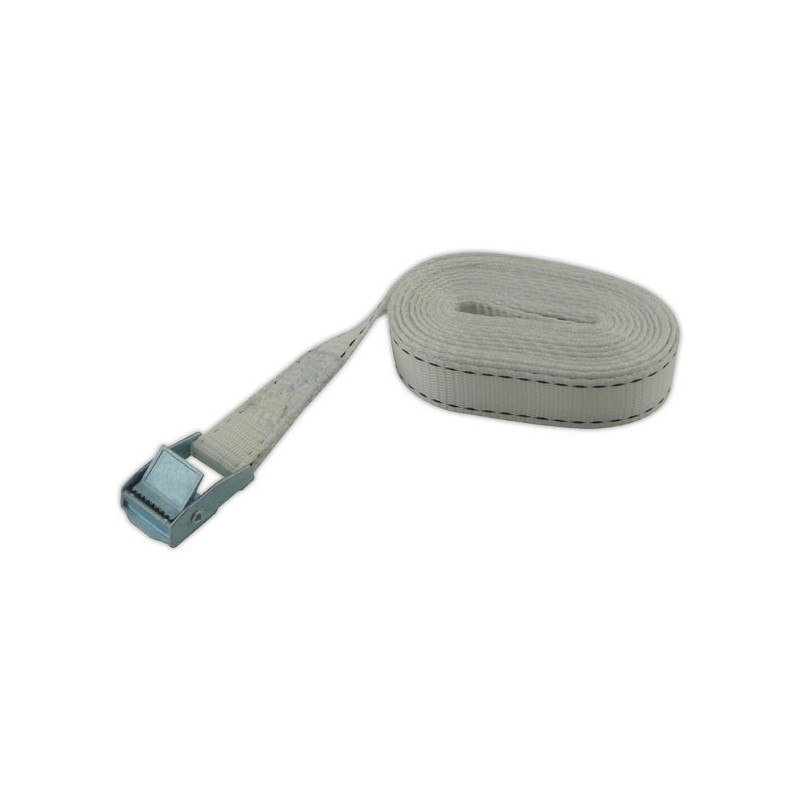 Sangle montée boucle zamak - blanc - 5M  - Fiducial