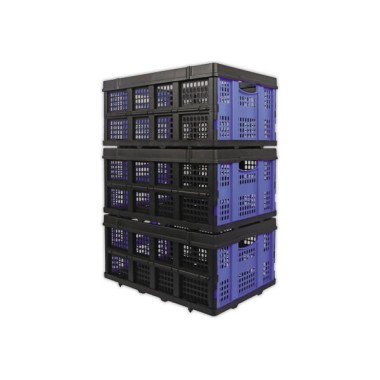 bacs pliants pour plateau roulant  x5 - Fiducial