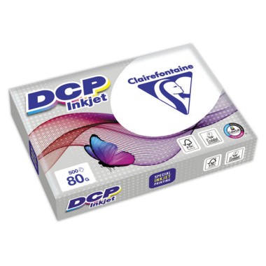 Papier DCP Inkjet blanc A4 80G - 500 feuilles  - Fiducial