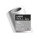Rouleau de papier blanc pour copieur CLAIREFONTAINE 0,841x175 m - 75g  - Fiducial