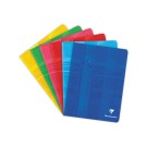 Cahier piqué 17x22 cm 96 pages grands carreaux - couleur aléatoire  - Fiducial