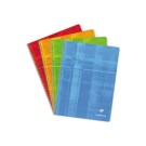 Cahier spirale Clairefontaine 90g, 24x32,180 pages, Seyès  - Fiducial