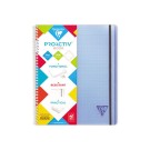 Cahier spirale Proactiv' Book A4 +, 160 pages, 5x5, 90g  - Fiducial
