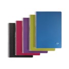 Cahier spirale Linicolor A4 180 pages,5x5, 90g  - Fiducial