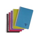 Cahier spirale Linicolor A5 180 pages,5x5, 90g  - Fiducial
