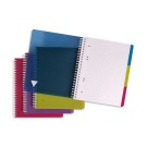 Cahier spirale Evolutiv A5+ 180p, 5x5,+ 3 intercalaires  - Fiducial