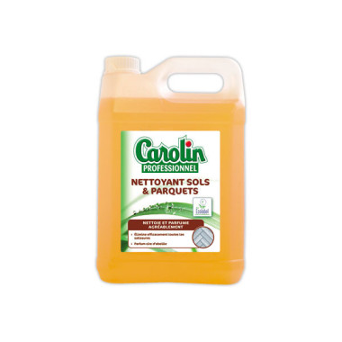 Nettoyant Sols et Parquets Ecolabel CAROLIN 5L  - Fiducial