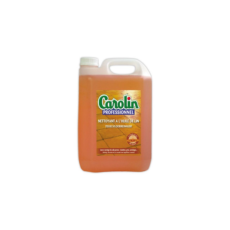 Nettoyant à l'Huile de Lin Carolin - Bidon de 5L  - Fiducial