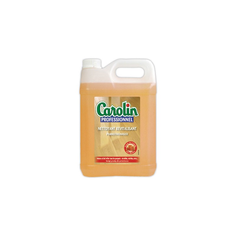 Nettoyant revitalisant pour parquets àla cire d'abeille, bidon de 5L  - Fiducial