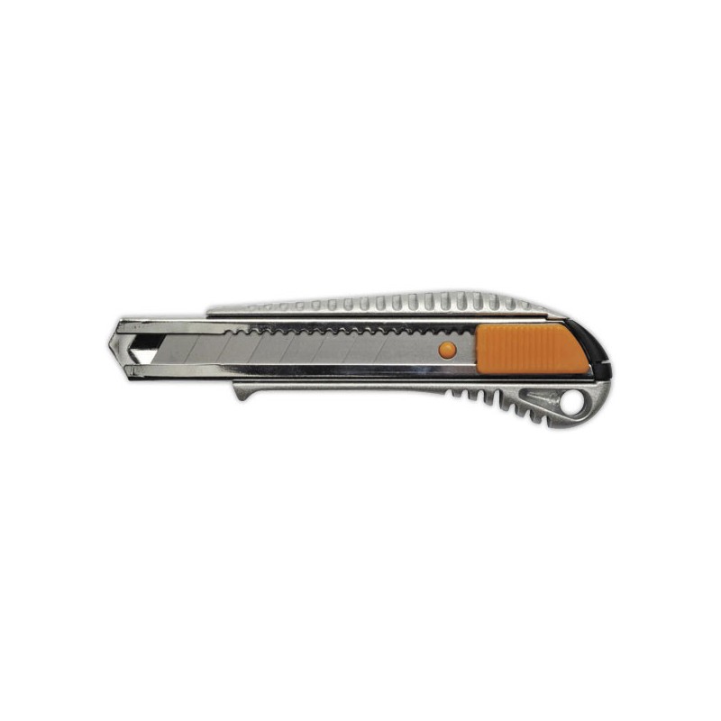 Cutter FISKARS Métal Professionnel 18 mm - coloris métal  - Fiducial