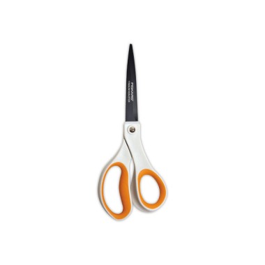 Paire de ciseaux FISKARS Titanium Non Stick - 21 cm, droitiers  - Fiducial