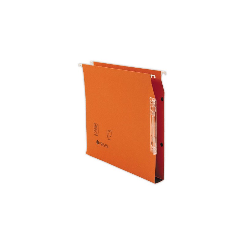 Dossiers suspendus armoires FIDUCIAL Colors - orange - Fond 30 mm  x25 - Fiducial