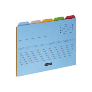 Sous-dossiers 5 onglets Carte ELBA Ultimate  x5 - Fiducial