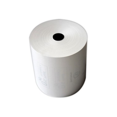 Bobines de papier thermique 80 x 70 mmsans phenol longueur 72m  x20 - Fiducial