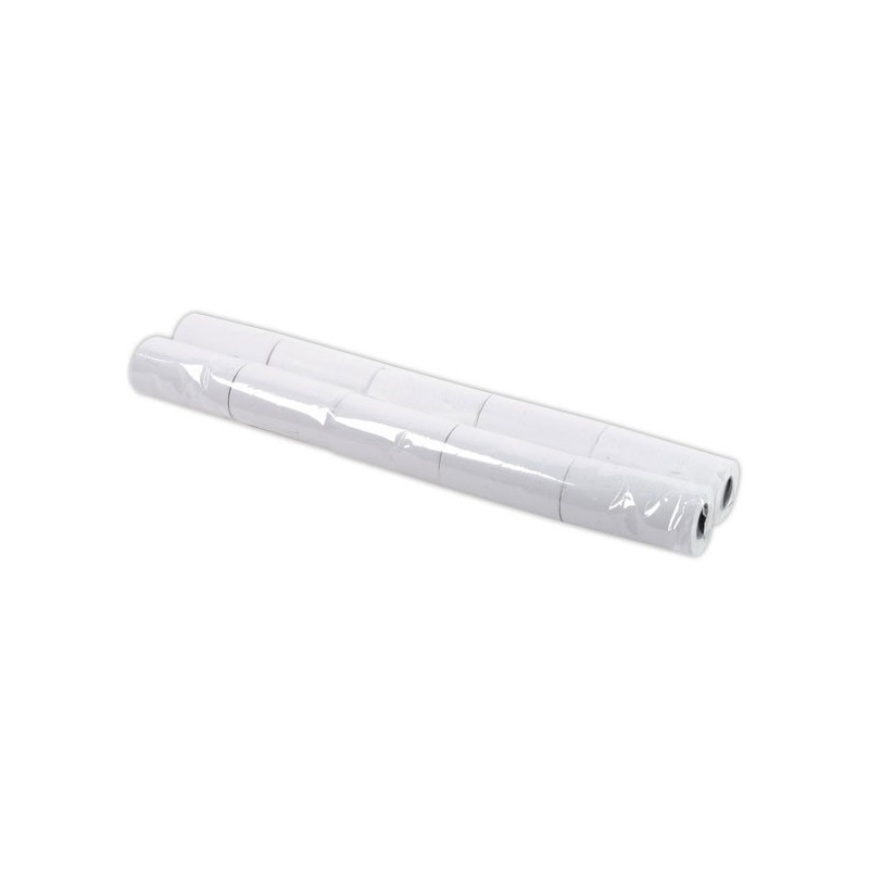 Bobines de papier terminaux carte bancaire 57X30X12 mm sans BPA  x10 - Fiducial