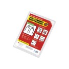 Pochettes d'affichage KANG EASY CLIC antimicrobiennes A4  x5 - Fiducial