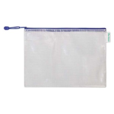 Pochettes souples armées ZIP - TARIFOLD-A4 - Assorties  x8 - Fiducial