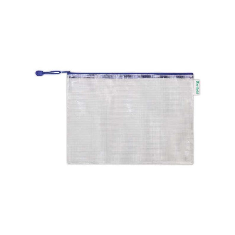 Pochettes souples armées ZIP - TARIFOLD-A4 - Assorties  x8 - Fiducial