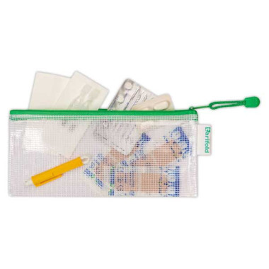 Pochettes souples armées ZIP - TARIFOLD-Chéquier  x8 - Fiducial