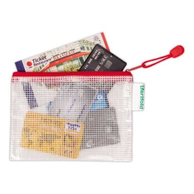 Pochettes souples armées ZIP - TARIFOLD-A6  x8 - Fiducial